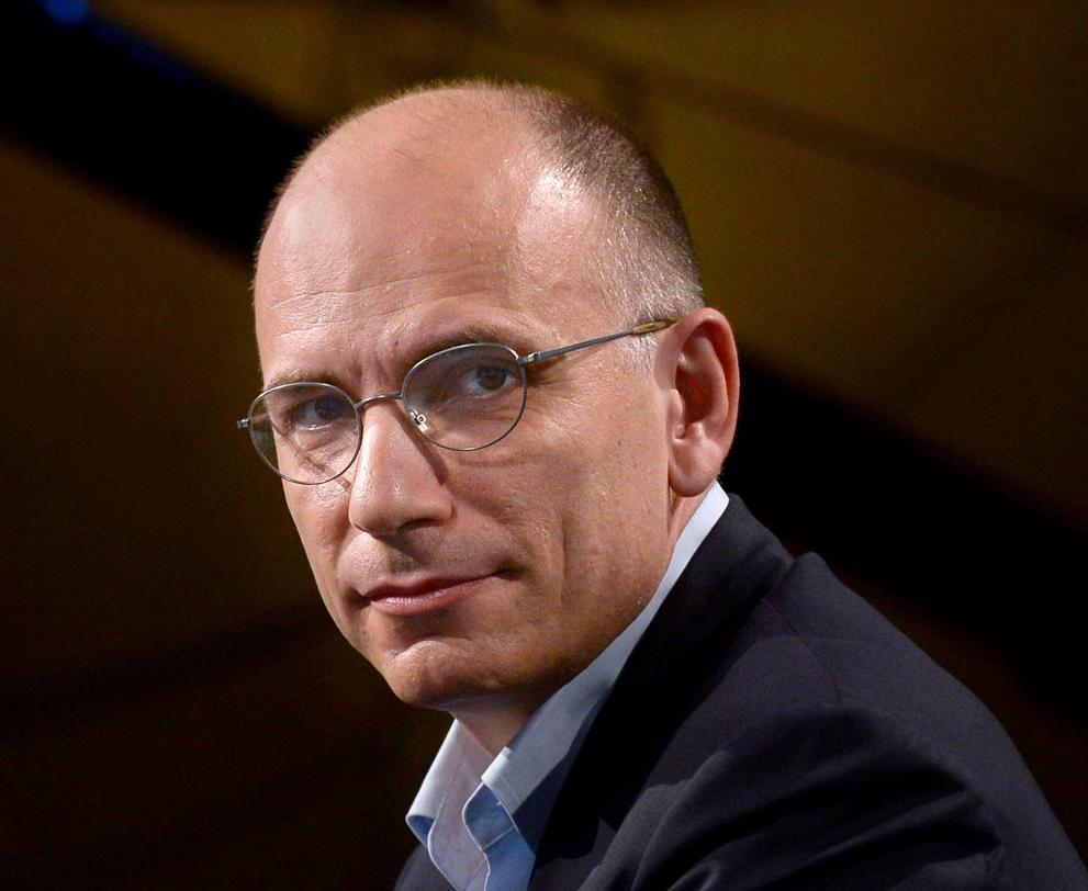 Portrait photo of Enrico Letta